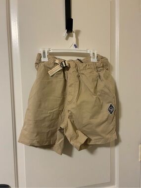NWT prana Men's Casual Tan Drawstring Shorts x small